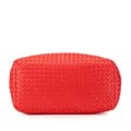 Miniatyrbillede 3 af 10: Pre-owned Bottega Veneta Nappa Intrecciato Brick Tote Red