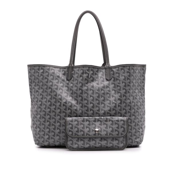 Pre-owned Goyard Goyardine Saint Louis PM Black