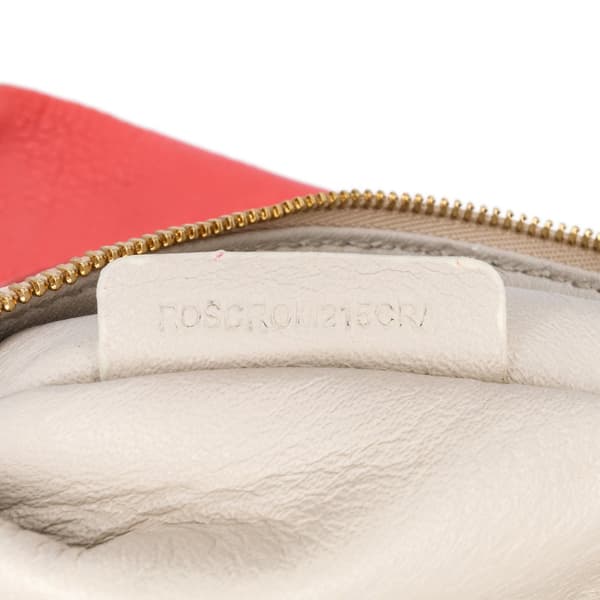 Pre-owned Burberry Small Embossed Grain Check Canterbury Tote Pink