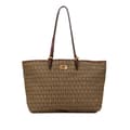 Miniatyrbilde 1 av 10: Pre-owned Fendi Large Zucchino Canvas Tote Brown
