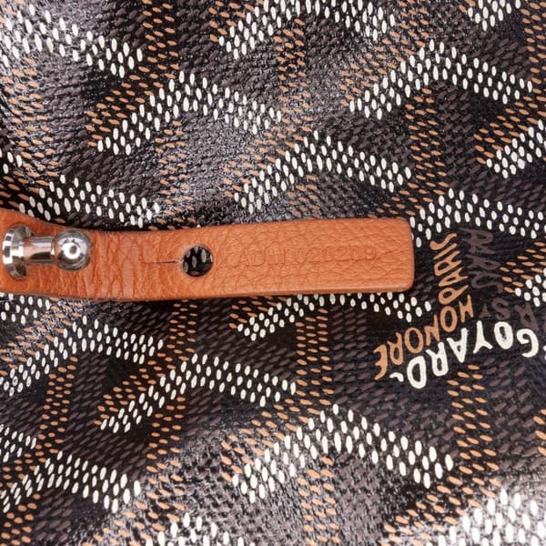 Pre-owned Goyard Goyardine Saint Louis PM Black