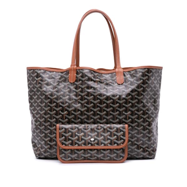 Pre-owned Goyard Goyardine Saint Louis PM Black