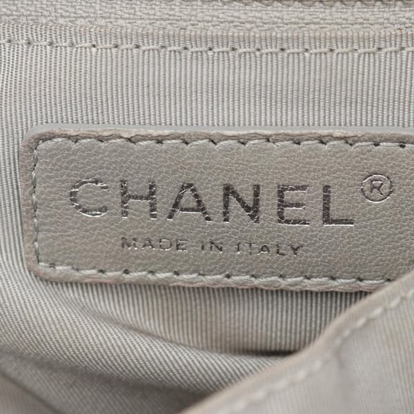Pre-owned Chanel CC Lambskin Timeless Frame Tote Red