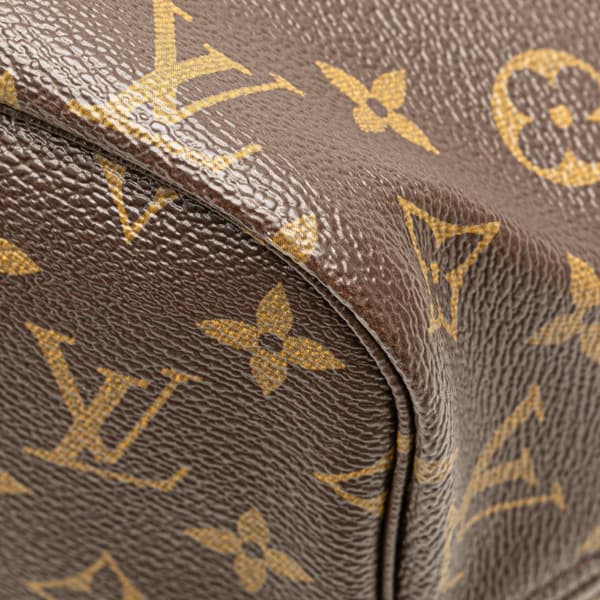 Pre-owned Louis Vuitton Monogram Neverfull MM Brown