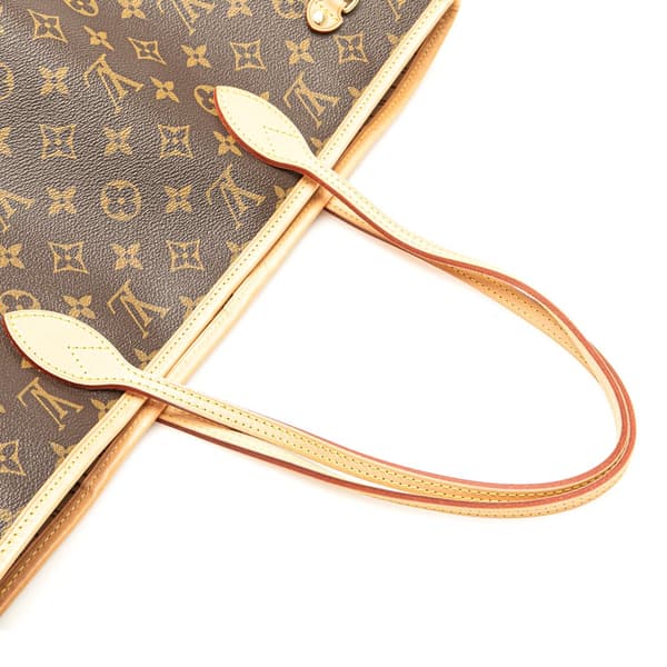 Pre-owned Louis Vuitton Monogram Neverfull MM Brown