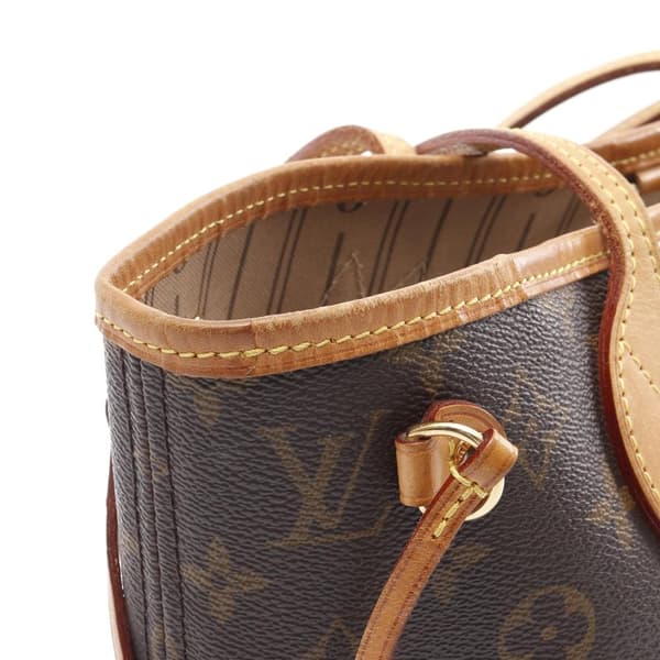 Pre-owned Louis Vuitton Monogram Neverfull PM Brown