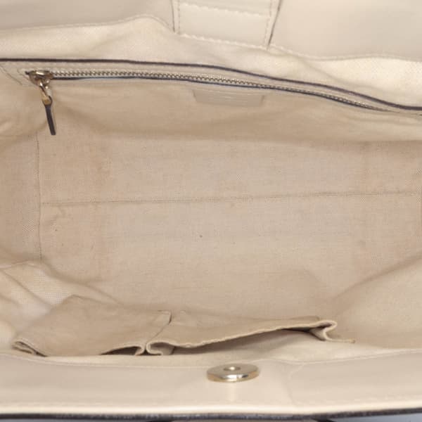 Pre-owned Gucci GG Canvas Mayfair Tote Brown