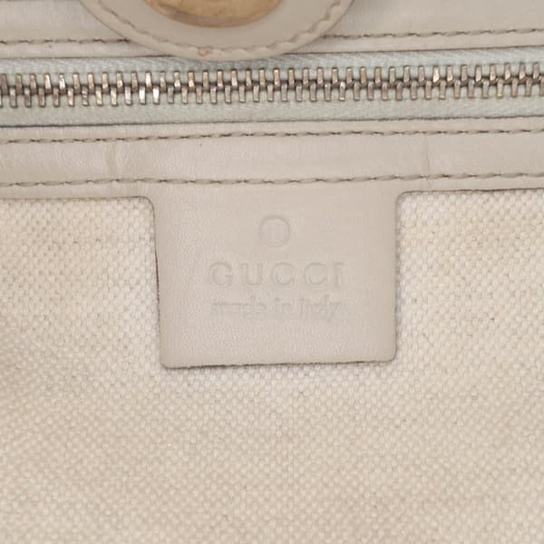 Pre-owned Gucci GG Canvas Mayfair Tote Brown