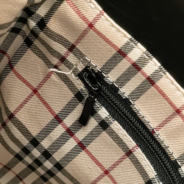 Pre-owned Burberry Leather Tote Black