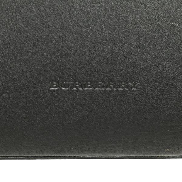 Pre-owned Burberry Leather Tote Black
