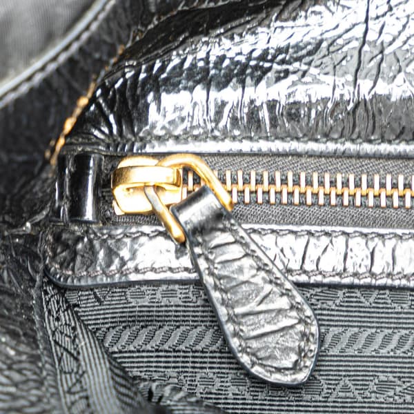 Pre-owned Prada Tessuto Pietre Tote Black