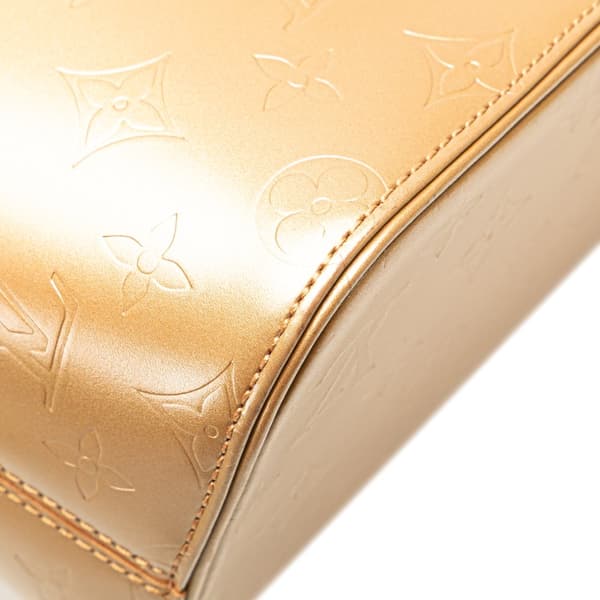 Pre-owned Louis Vuitton Monogram Mat Stockton Gold