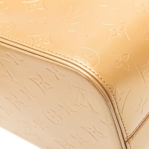 Pre-owned Louis Vuitton Monogram Mat Stockton Gold