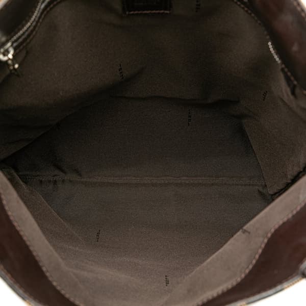 Pre-owned Fendi Zucca Canvas Tote Brown
