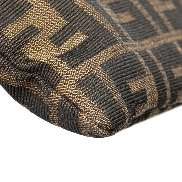 Pre-owned Fendi Zucca Canvas Tote Brown
