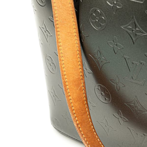 Pre-owned Louis Vuitton Monogram Mat Stockton Gray