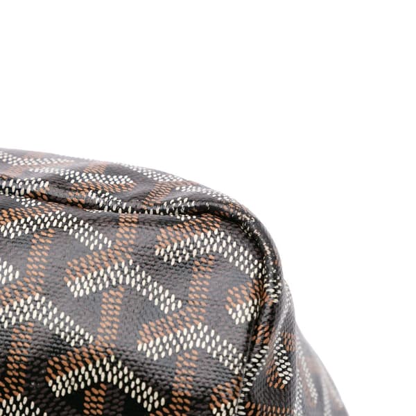 Pre-owned Goyard Goyardine Saint Louis PM Black