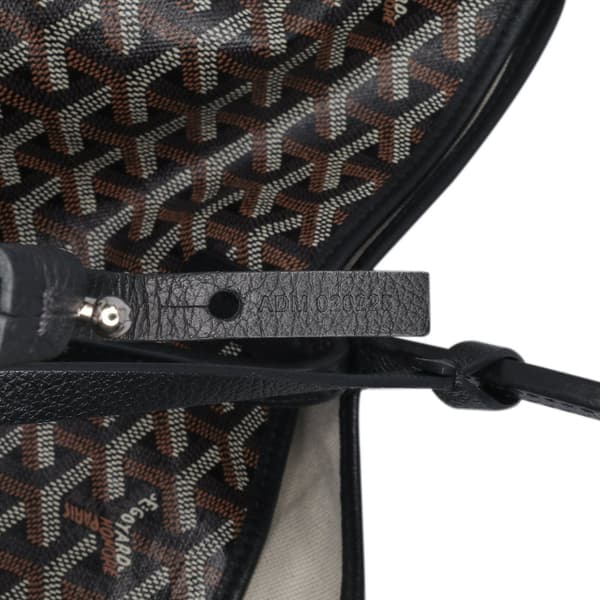 Pre-owned Goyard Goyardine Saint Louis PM Black