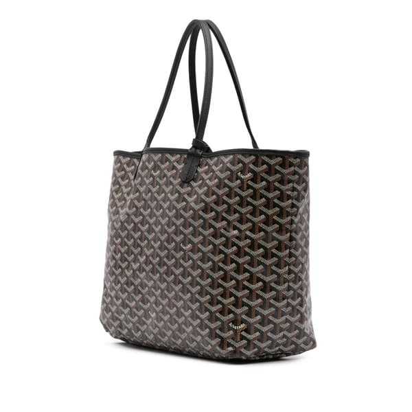 Pre-owned Goyard Goyardine Saint Louis PM Black