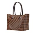 Miniatyrbild 2 av 10: Pre-owned Louis Vuitton Damier Ebene Caissa MM Brown