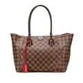 Miniatyrbild 1 av 10: Pre-owned Louis Vuitton Damier Ebene Caissa MM Brown