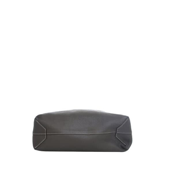 Pre-owned Hermès Clemence Double Sens 45 Gray