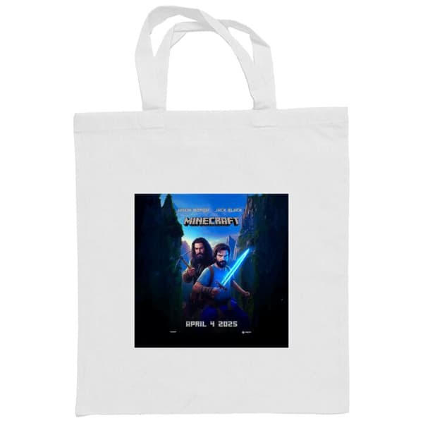 Shoppingväska i Tyg | Praktisk Tygpåse A Minecraft Movie