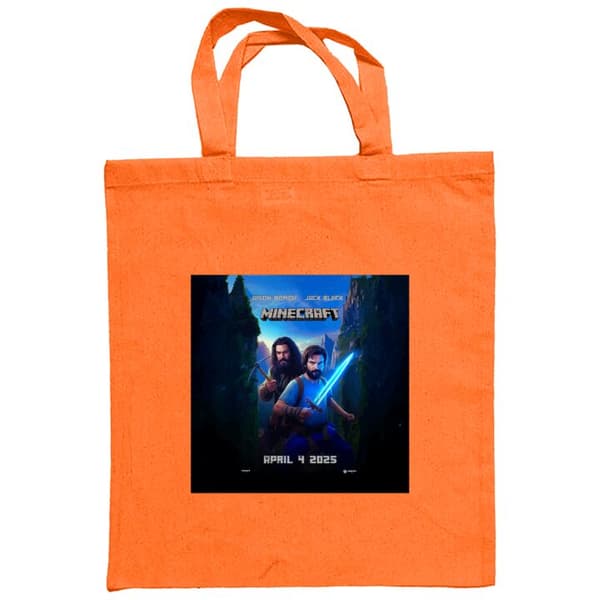Shoppingväska i Tyg | Praktisk Tygpåse A Minecraft Movie