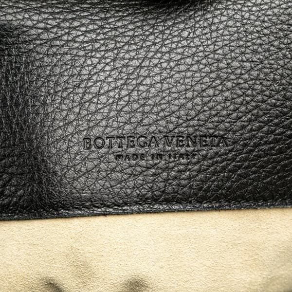 Pre-owned Bottega Veneta Leather Intrecciato Tote Black