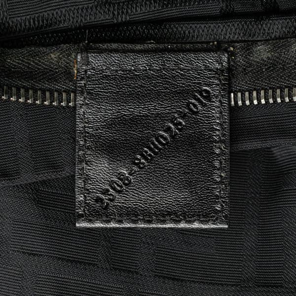 Pre-owned Fendi Zucca Canvas Tote Black
