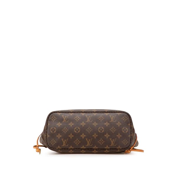 Pre-owned Louis Vuitton Monogram Neverfull PM Brown