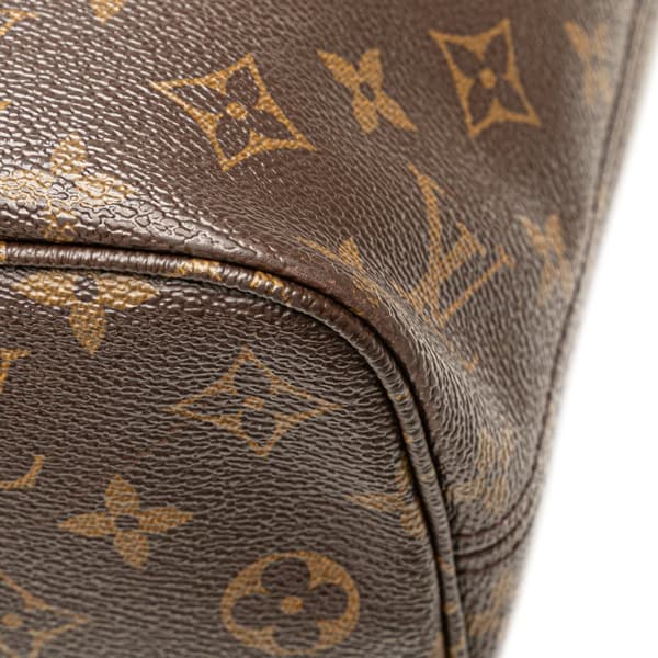 Pre-owned Louis Vuitton Monogram Neverfull PM Brown