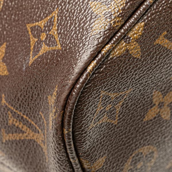 Pre-owned Louis Vuitton Monogram Neverfull PM Brown