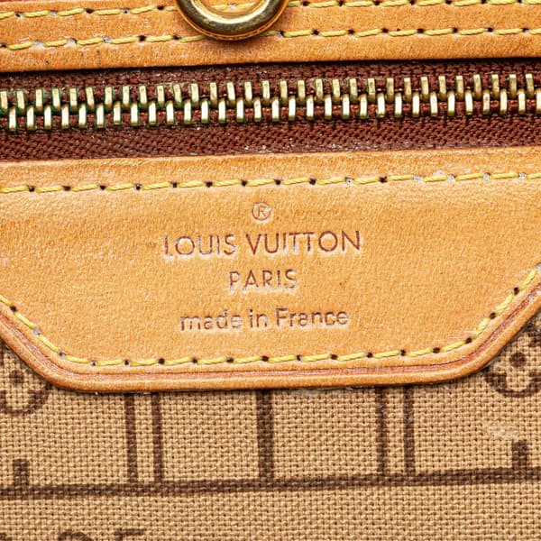 Pre-owned Louis Vuitton Monogram Neverfull PM Brown