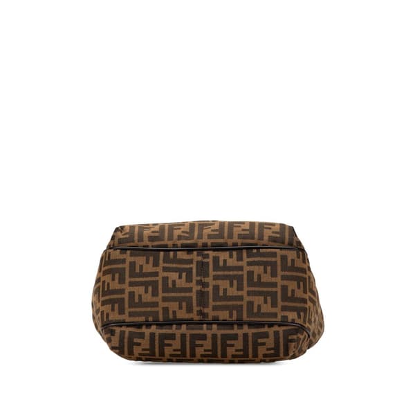 Pre-owned Fendi Zucca Canvas Chef Tote Brown