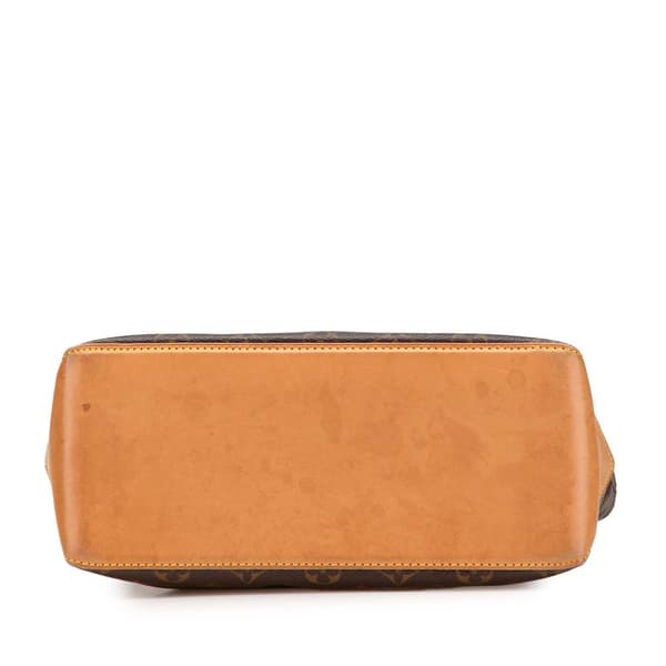 Pre-owned Louis Vuitton Monogram Cabas Piano Brown