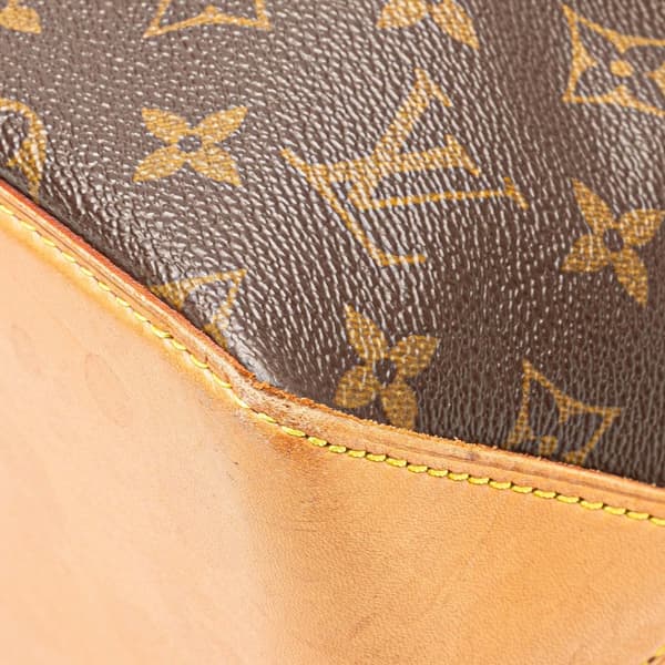 Pre-owned Louis Vuitton Monogram Cabas Piano Brown