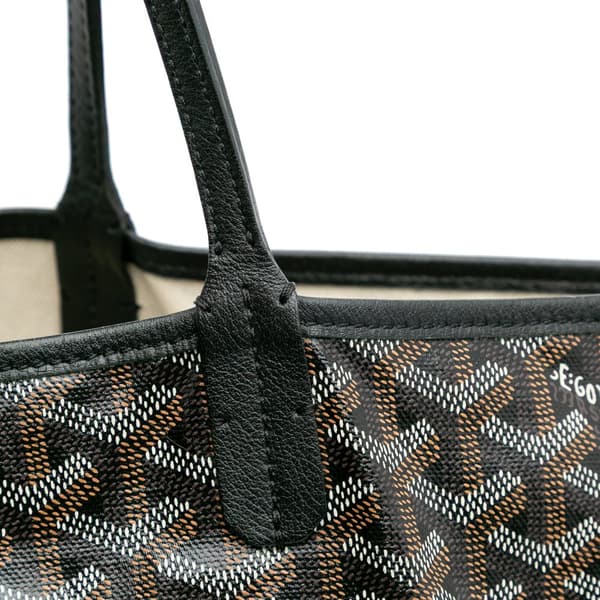 Pre-owned Goyard Goyardine Saint Louis GM Black