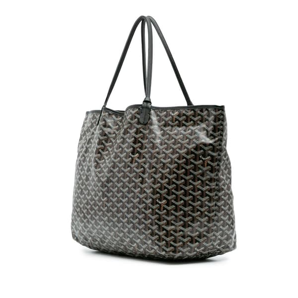 Pre-owned Goyard Goyardine Saint Louis GM Black