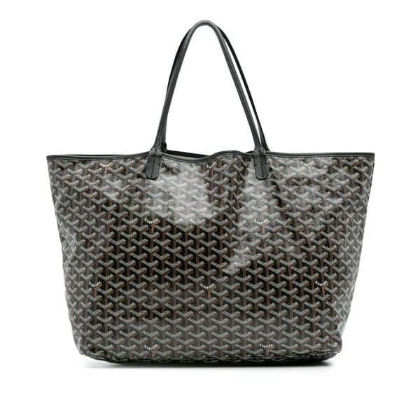 Pre-owned Goyard Goyardine Saint Louis GM Black