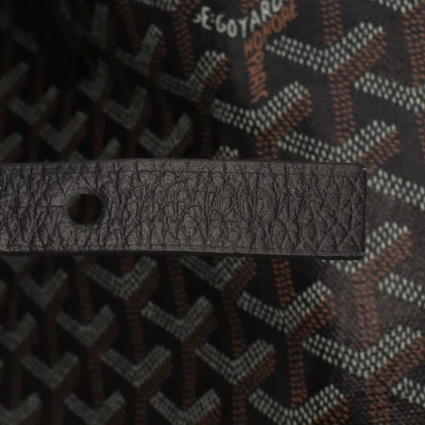 Pre-owned Goyard Goyardine Saint Louis GM Black