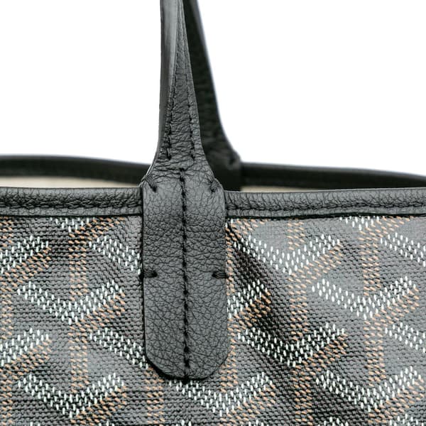 Pre-owned Goyard Goyardine Saint Louis GM Black
