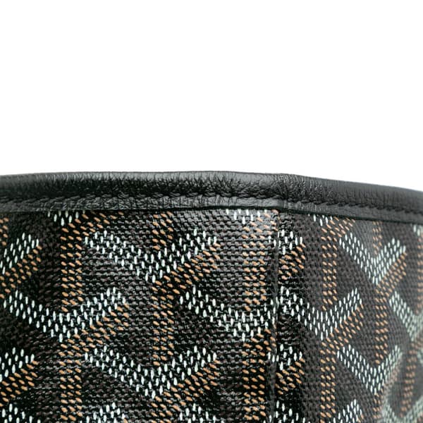 Pre-owned Goyard Goyardine Saint Louis GM Black