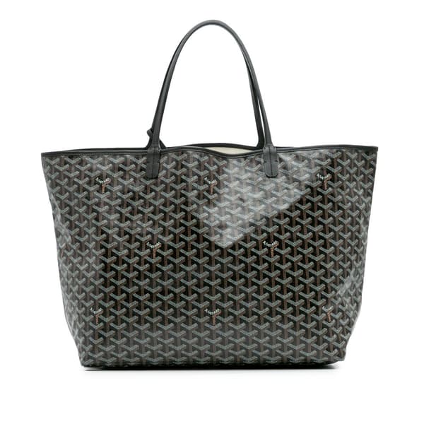 Pre-owned Goyard Goyardine Saint Louis GM Black