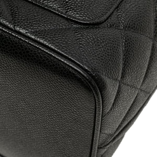 Pre-owned Chanel Caviar Medallion Tote Black