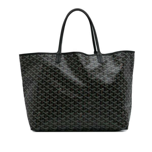 Pre-owned Goyard Goyardine Saint Louis GM Black