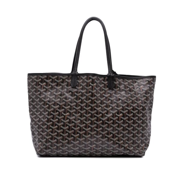 Pre-owned Goyard Goyardine Saint Louis PM Black