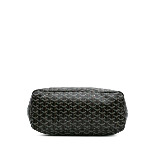 Pre-owned Goyard Goyardine Saint Louis PM Black