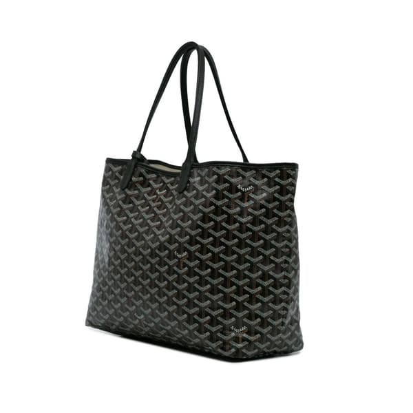 Pre-owned Goyard Goyardine Saint Louis PM Black