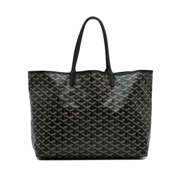 Pre-owned Goyard Goyardine Saint Louis PM Black